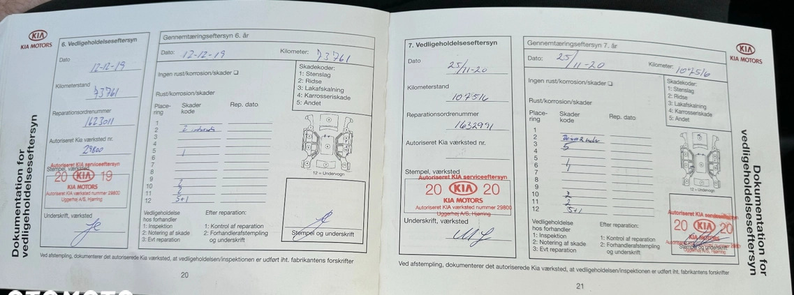 Kia Venga cena 25900 przebieg: 194000, rok produkcji 2013 z Czersk małe 326